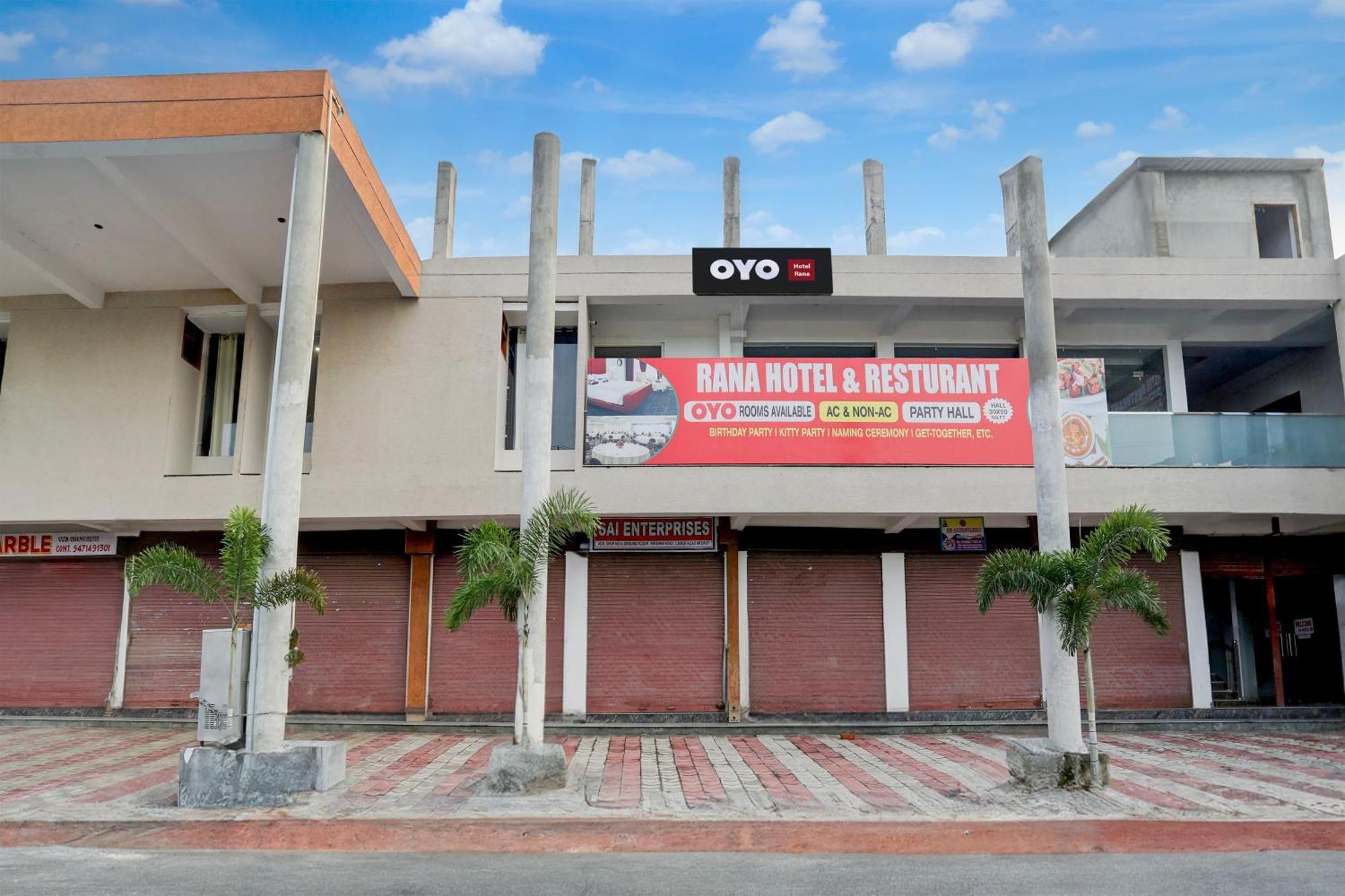 Hotel O Rana Hotel & Restaurant Meerut Exterior foto