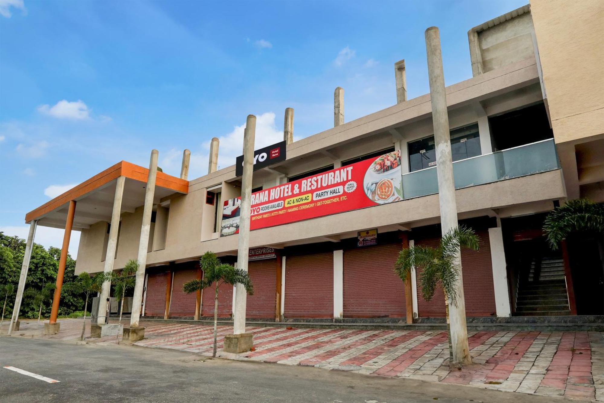 Hotel O Rana Hotel & Restaurant Meerut Exterior foto